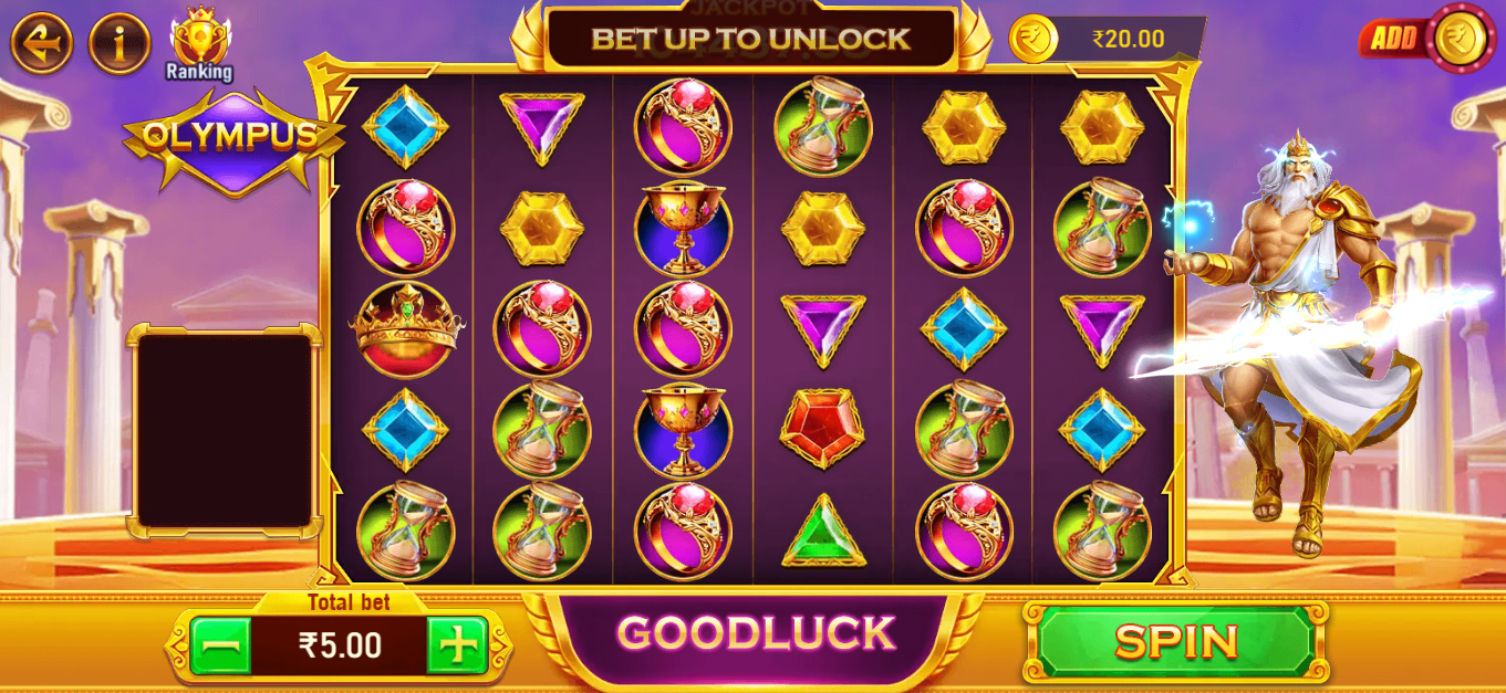 play gate of olympus slot online game in India